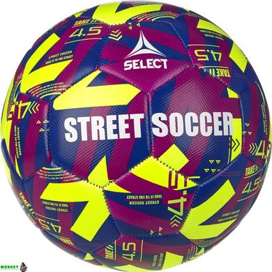 М'яч футбольний вуличний Select STREET SOCCER v23 жовтий Уні 4,5