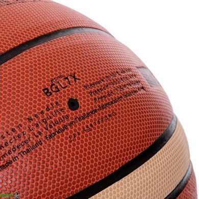 Мяч баскетбольный PU №7 MOL FIBA APPROVED GL7X BA-4994 коричневый-бежевый
