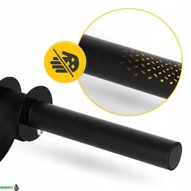 Тренажер для запястий и предплечий 4FIZJO Wrist Roller Black (P-5905973400350)