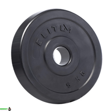 Набор композитных дисков Elitum Titan 59 кг для гантелей и штанг + 2 грифа