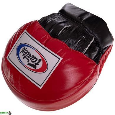 Лапа Изогнутая для бокса и единоборств FAIRTEX FMV9 Синий 24x19x5см 2шт