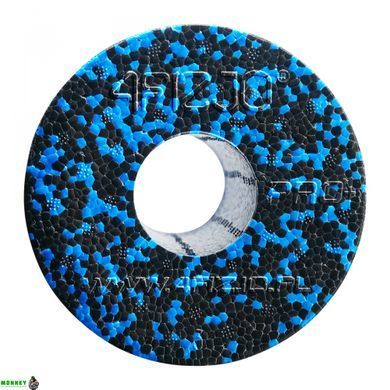 Масажний ролик 4FIZJO EPP PRO+ 33 x 14 см (валик, роллер) гладкий Black/Blue (P-5907222931417)