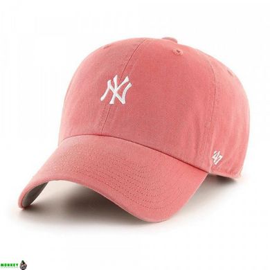 Кепка 47 Brand NY YANKEES BASE RUNNER кораловий, сірий Уні OSFA