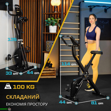 Велотренажер Trex Sport TX-320XB FLIX черный