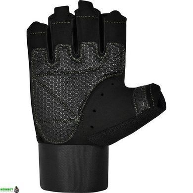 Перчатки для фитнеса RDX W3 ARMY GREEN WITH EVA PADDING-M