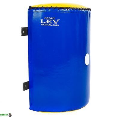 Маківара настінна напівциліндр Тент LEV LV-4286 Синій-жовтий 40x50x22, 5см 1шт