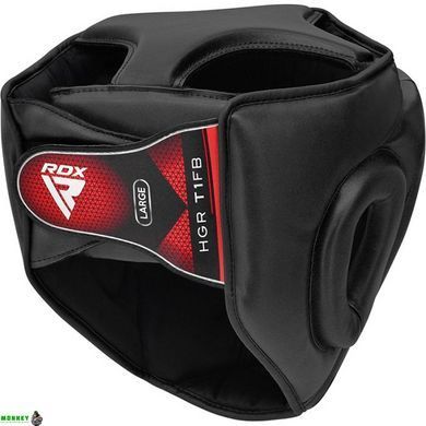 Боксерський шолом тренувальний RDX Guard Black M