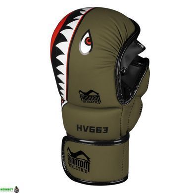 Рукавиці для ММА Phantom Fight Squad Army L/XL (капа в подарунок)