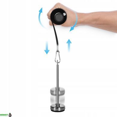 Тренажер для запястий и предплечий 4FIZJO Wrist Roller Black (P-5905973400350)