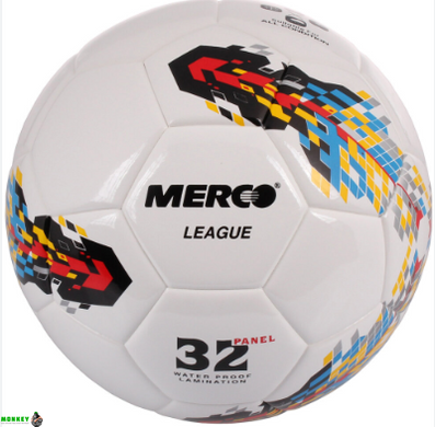 М'яч футбольний Merco League soccer ball, No. 5