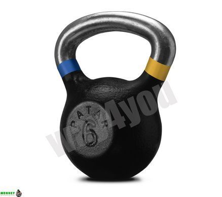 Гиря чавунна чорна 6 кг
