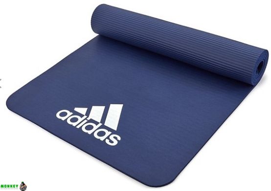 Килимок для фітнесу Adidas Fitness Mat синій Уні 173 x 61 x 0.7 см