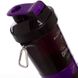 Шейкер 3-х камерний SMART SHAKER SIGN JAY CUTLER 6020027 600мл чорний-фіолетовий