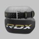 Пояс для важкої атлетики RDX 6 шкіряний Black Gold M
