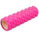 Роллер для йоги и пилатеса (мфр ролл) SP-Sport Grid Bubble Roller FI-6672 Синий 45см