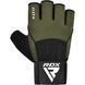 Перчатки для фитнеса RDX W3 ARMY GREEN WITH EVA PADDING-M