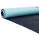 Килимок для йоги Замшевий Record FI-5663-2 розмір 183x61x0,1см блакитний з Квітковим принтом