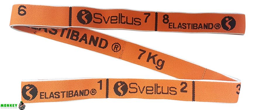 Эспандер для фитнеса Sveltus Elastiband 7 кг Оранжевый (SLTS-0144)