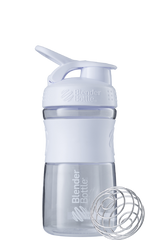 Спортивная бутылка-шейкер BlenderBottle SportMixer 20oz/590ml White (ORIGINAL)