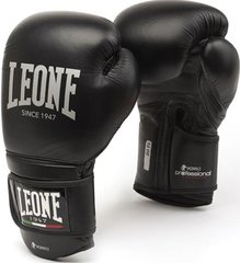 Боксерские перчатки Leone Professional Black 10 ун.