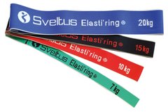 Набор резинок для фитнеса Sveltus Elasti'ring тканевых 4 шт. (SLTS-0149-0)
