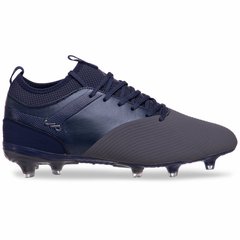 Бутсы футбольная обувь подростковая OWAXX JP03-BA-1 NAVY/D.GREY размер 37-41 (верх-PU, подошва-RB, темно-синий-серый)