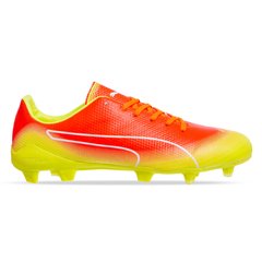 Бутсы футбольная обувь SP-Sport PM 873-3 размер 40-45 (верх-TPU, подошва-RB, оранжевый-лимонный)