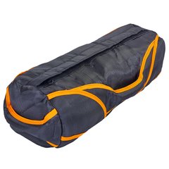 Сумка для кросфіта TRAINING BAG Zelart FI-5028 чорний-помаранчевий