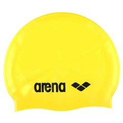 Шапка для плавания Arena CLASSIC SILICONE JR желтый, черный Дет OSFM