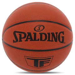 Мяч баскетбольный PU №7 SPALDING 77707Y TF (PU, бутил, коричневый)