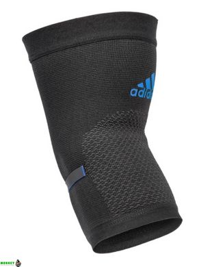 Фіксатор ліктя Adidas Performance Elbow Support чорний, синій Уні L