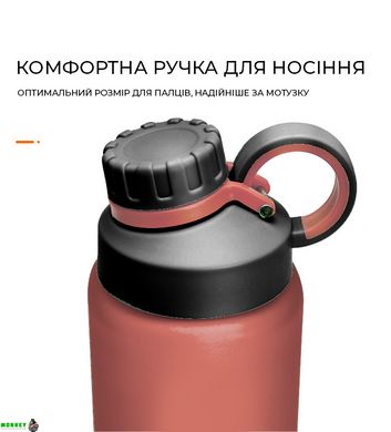 Пляшка для води CASNO 500 мл KXN-1234 Помаранчева