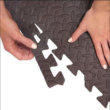 Мат-пазл (ластівчин хвіст) Cornix Mat Puzzle EVA 120 x 120 x 1 cм XR-0238 Braun