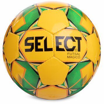 Мяч для футзала SELECT FUTSAL MAGIO SHINY FB-4804 №4 желтый-зеленый