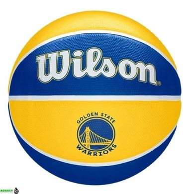 М'яч баскетбольний Wilson NBA TEAM Tribute GS WARR
