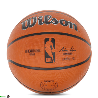 М'яч баскетбольний Wilson NBA AUTHENTIC SERIES OUTDOOR BSKT size 7