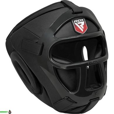 Боксерский шлем тренировочный RDX Guard Black L