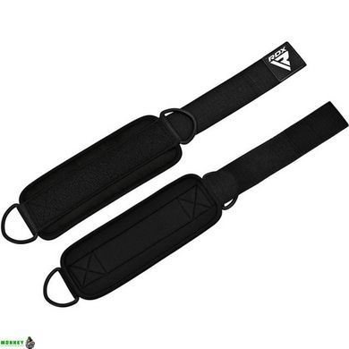 Манжеты на лодыжку RDX A4 Gym Ankle Pro Black Pair