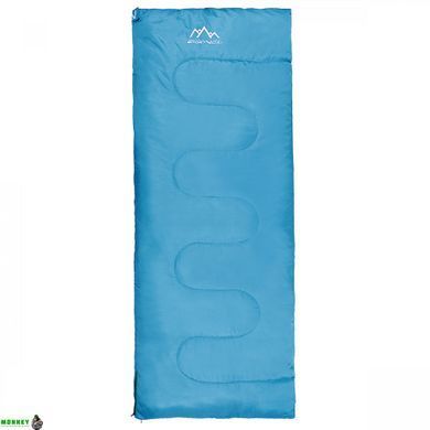 Спальний мішок (спальник) ковдра SportVida SV-CC0060 +2 ...+21&deg;C R Sky Blue/Grey