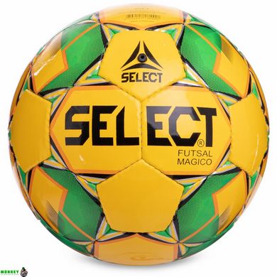 М'яч для футзалу SELECT FUTSAL MAGIO SHINY FB-4804 №4 жовто-зелений