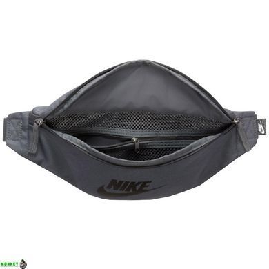Сумка на пояс Nike NK HERITAGE WAISTPACK темно-сірий Uni 41х10х15см