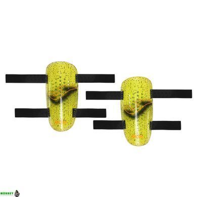 Щитки футбольные Joma ATTACK 401161-906 (ABS-пластик, EVA, L, желтый-красный)