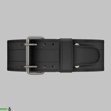 Пояс для пауэрлифтинга RDX RD1 кожаный Black L