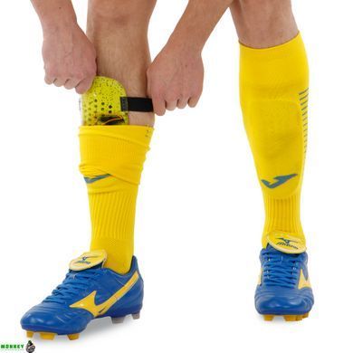 Щитки футбольные Joma ATTACK 401161-906 (ABS-пластик, EVA, L, желтый-красный)