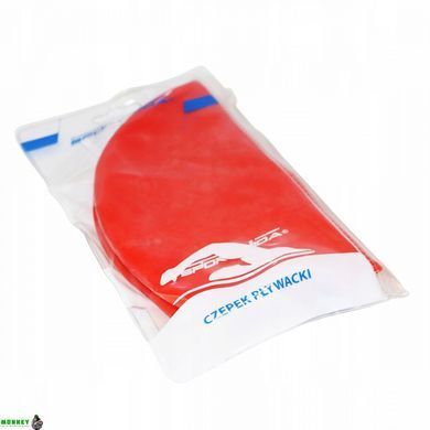 Шапочка для плавания SportVida SV-DN0015 Red
