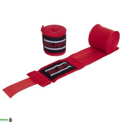 Бинты боксерские хлопок Zelart BO-2893 Черный 3м
