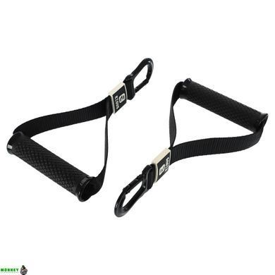 Ручки для еспандера та тренажера FIT HOOK HANDLES EZOUS F-05 2шт чорний