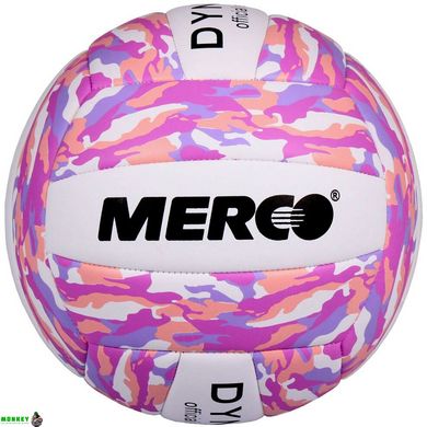 М'яч волейбольний Merco Dynamic volleyball ball white/pink