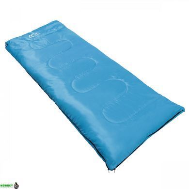 Спальний мішок (спальник) ковдра SportVida SV-CC0060 +2 ...+21&deg;C R Sky Blue/Grey