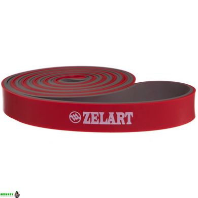 Резинка петля для подтягиваний двухслойная Zelart FI-0911-3 DUAL POWER BAND цвета в ассортименте